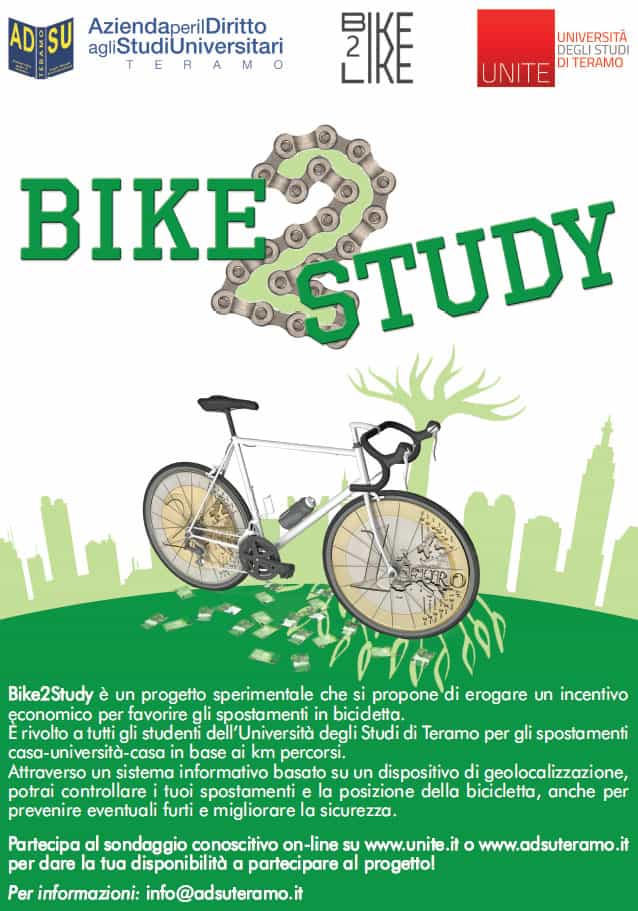 BIKE2STUDY locandina